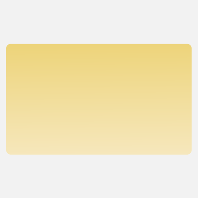 Light Gold 3 x 5 Inch Roll of Rectangle Outdoor Labels - Weather Resistant