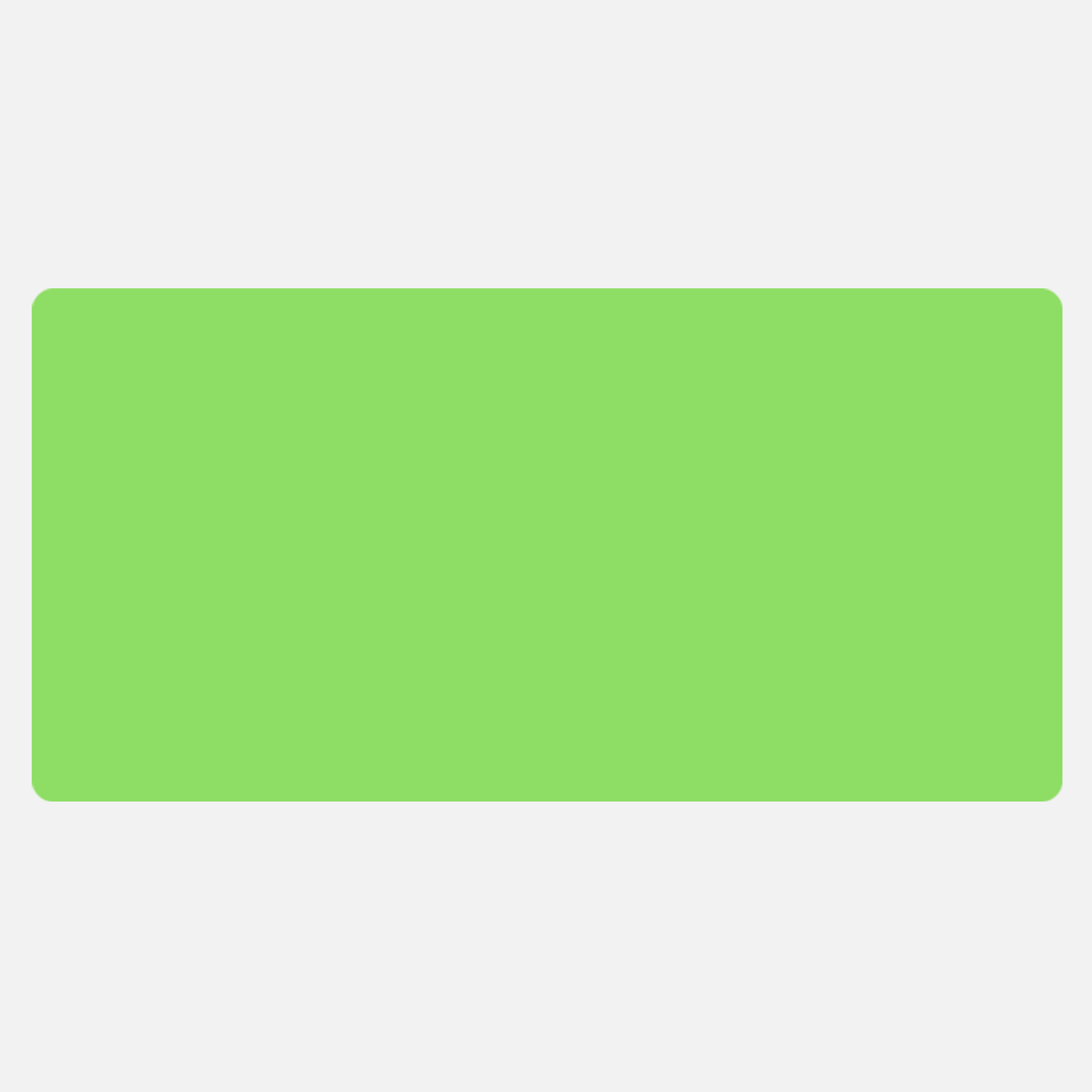 Neon Green 3 x 6 Inch Roll of Rectangle Labels - Bright Adhesive