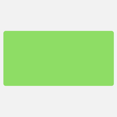 Neon Green 3 x 6 Inch Roll of Rectangle Labels - Bright Adhesive