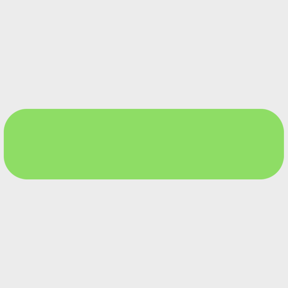 Neon Green 3/8 x 1 1/2 Inch Roll of Rectangle Labels - Bright Adhesive