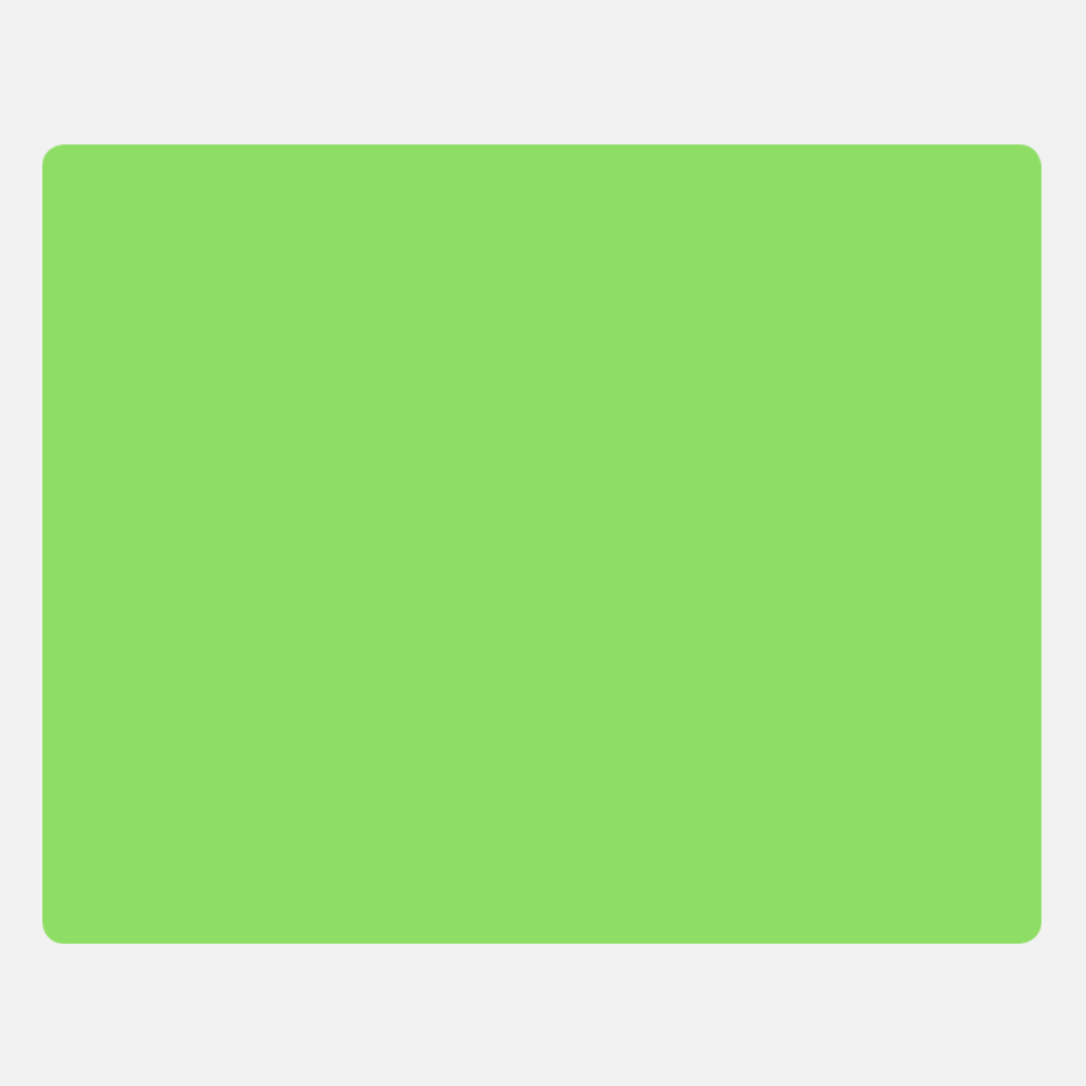 Neon Green 4 x 5 Inch Roll of Rectangle Labels - Bright Adhesive