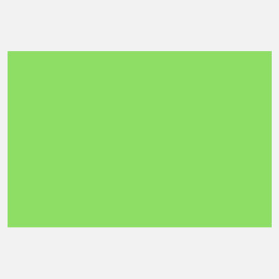 Neon Green 4 x 6 Inch Roll of Rectangle Labels - Bright Adhesive
