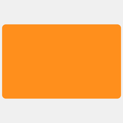 Neon Orange 2 1/2 x 4 Inch Rectangle Address Labels (8 Labels per Sheet)