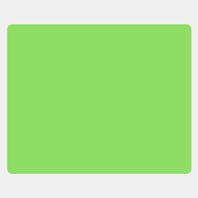 Neon Green 3 1/4 x 4 Inch Rectangle Shipping Labels (6 Labels per Sheet)