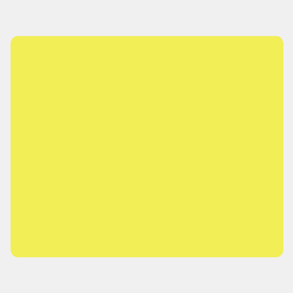 Neon Yellow 3 1/4 x 4 Inch Rectangle Shipping Labels (6 Labels per Sheet)