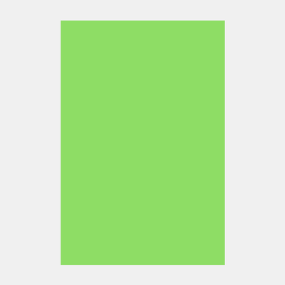 Neon Green 4 1/4 x 5 1/2 Inch Rectangle Packaging Labels (4 Labels per Sheet)