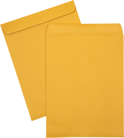 Brown Kraft 28lb 10 x 13 Open End Envelopes