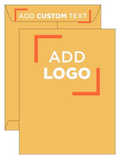 Brown Kraft 28lb 10 x 13 Open End Envelopes