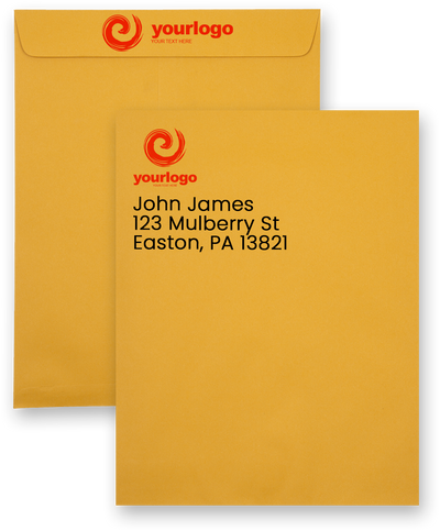 Brown Kraft 28lb 10 x 13 Open End Envelopes