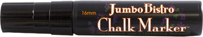 Black Jumbo Point Chalk Marker