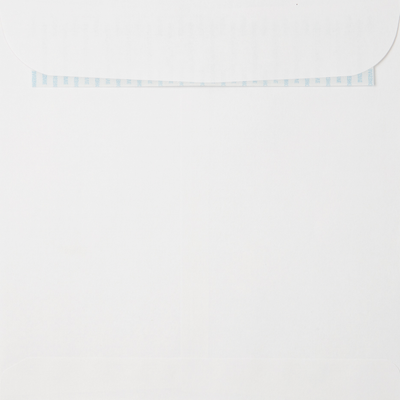 White 28lb 9 1/2 x 9 1/2 Square Envelopes with Peel & Seal