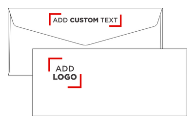 White 24lb 6 1/2 x 9 1/2 Booklet Envelopes