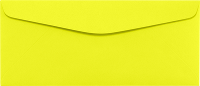 Citrus Yellow 32lb #10 Regular Envelopes (4 1/8 x 9 1/2)