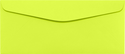 Wasabi Lime Green 32lb #10 Regular Envelopes (4 1/8 x 9 1/2)