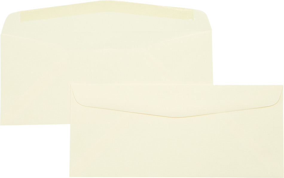 Ivory Linen 24lb Neenah #10 Regular Premium Envelopes (4 1/8 x 9 1/2)