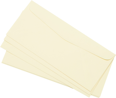 Ivory Linen 24lb Neenah #10 Regular Premium Envelopes (4 1/8 x 9 1/2)