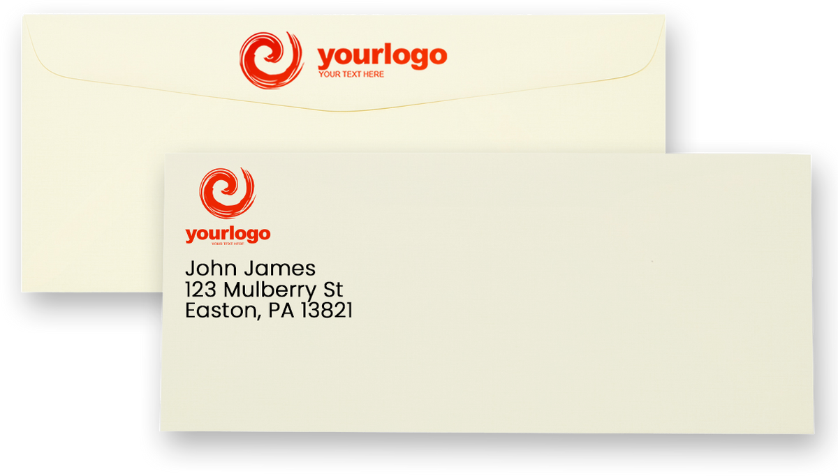 Ivory Linen 24lb Neenah #10 Regular Premium Envelopes (4 1/8 x 9 1/2)