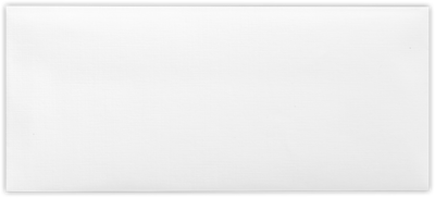 Solar White Linen 28lb Neenah #10 Square Flap Premium Envelopes (4 1/8 x 9 1/2)