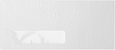 White Birch Woodgrain 68lb #10 Window Envelopes (4 1/8 x 9 1/2)