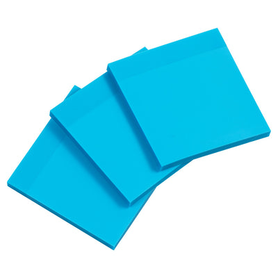 Blue Transparent Sticky Note Pads