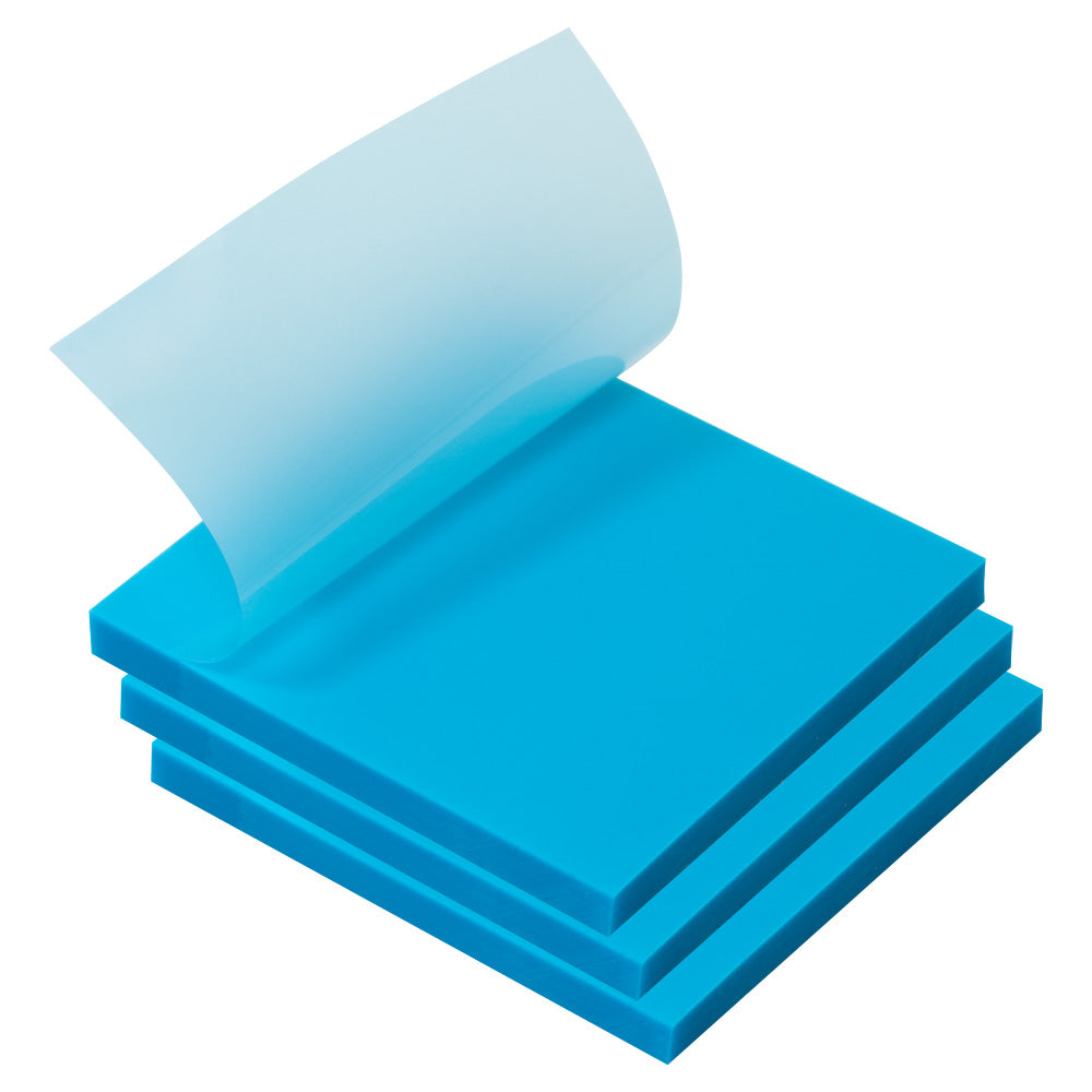 Blue Transparent Sticky Note Pads
