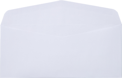 White 24lb #9 Window Envelopes (3 7/8 x 8 7/8)