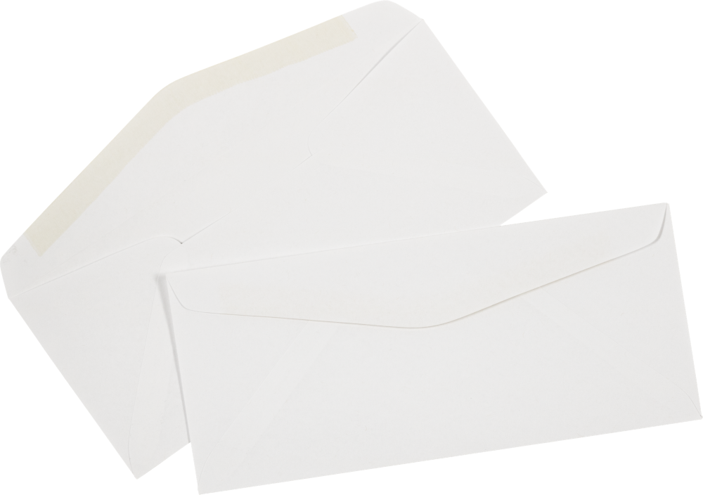 White 24lb #10 Regular Return Services Requested Envelopes (4 1/8 x 9 1/2)
