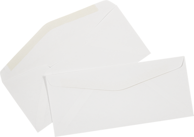 White 24lb #10 Regular Return Services Requested Envelopes (4 1/8 x 9 1/2)