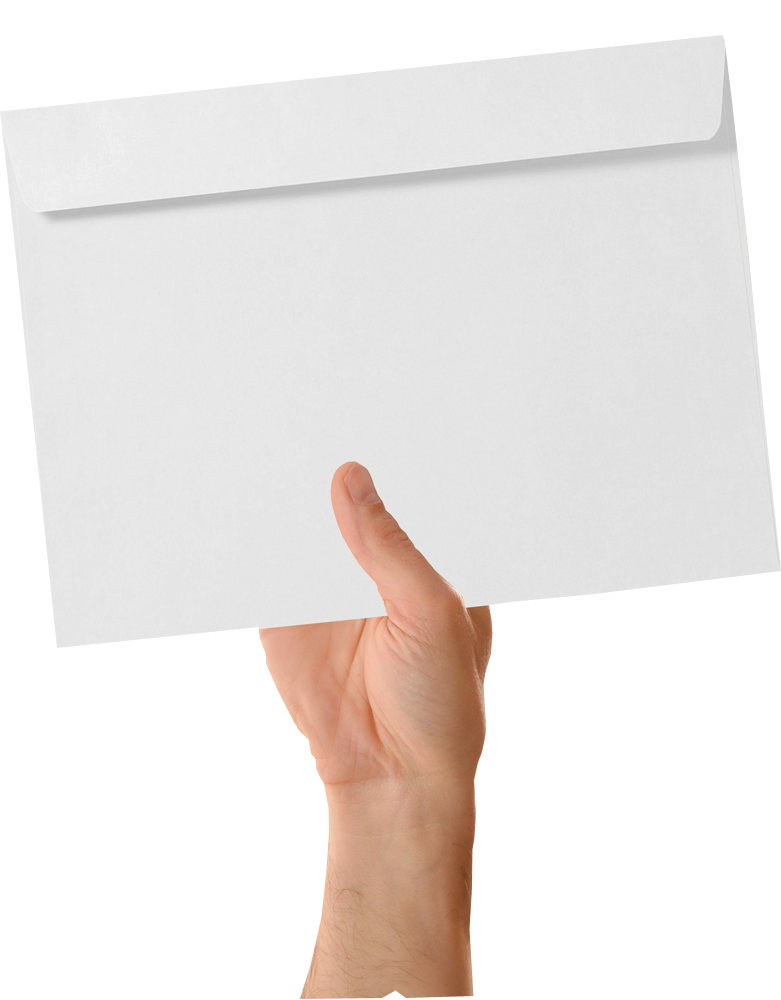White 28lb 10 x 15 Booklet Envelopes