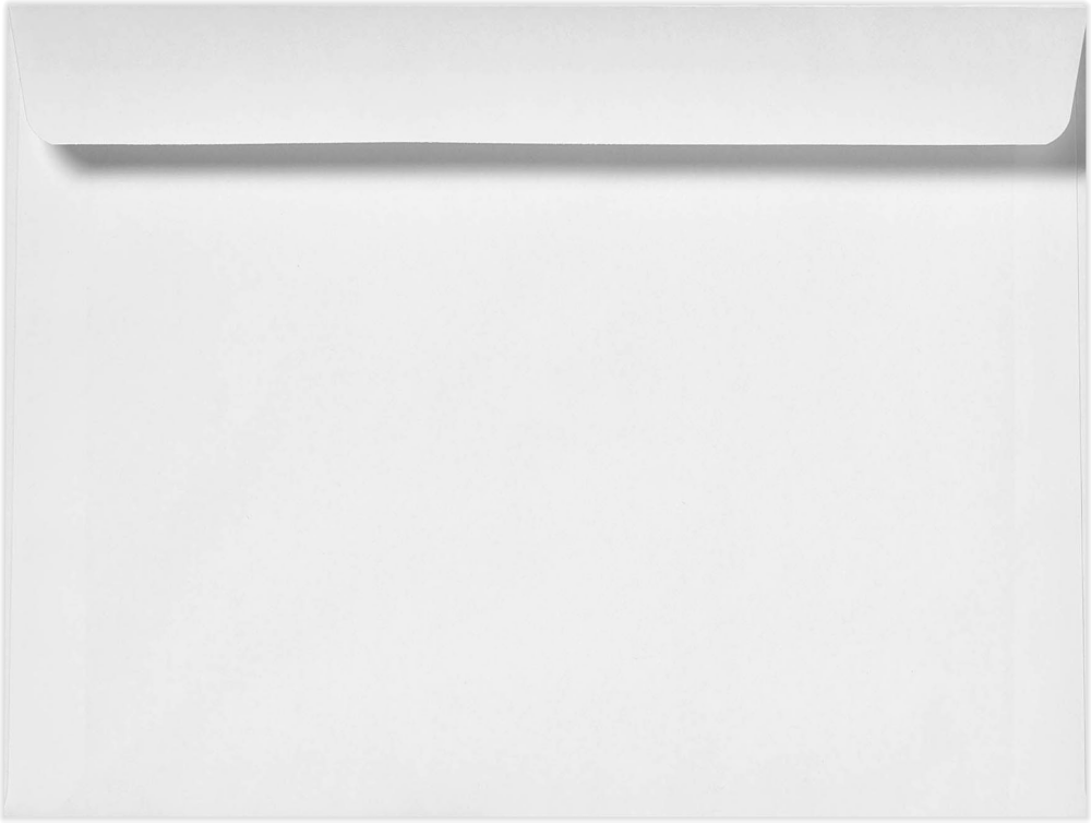 White 28lb 10 x 15 Booklet Envelopes