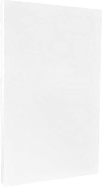 Glossy White 80lb 2 Sided 8 1/2 x 14 Cardstock