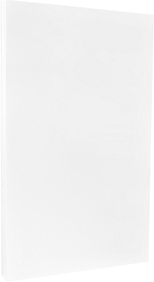 Glossy White 80lb 2 Sided 8 1/2 x 14 Cardstock