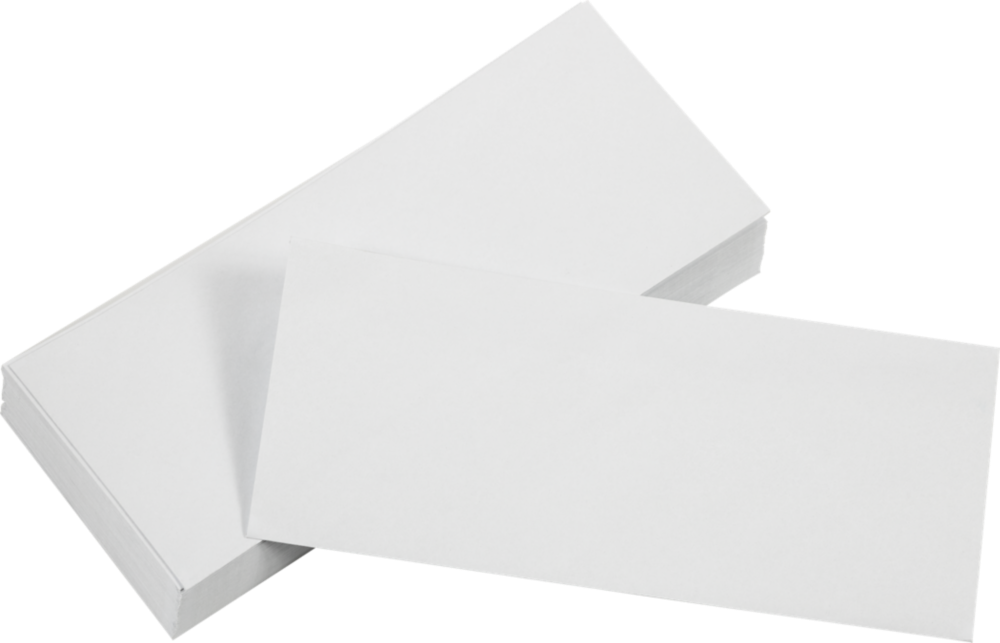 White with Security Tint 24lb #10 Regular Envelopes (4 1/8 x 9 1/2)