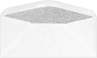 White with Security Tint 24lb #10 Window Envelopes (4 1/8 x 9 1/2)