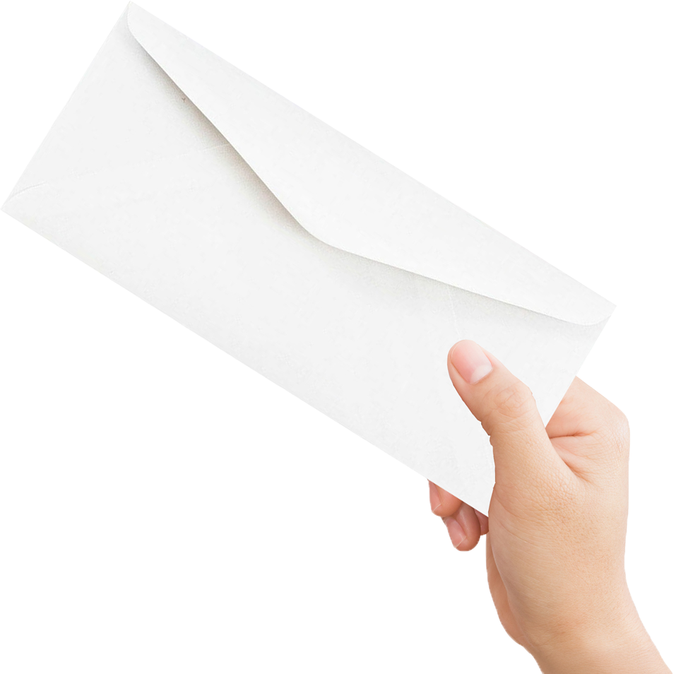 White 24lb #11 Regular Envelopes (4 1/2 x 10 3/8)