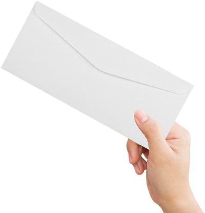White 24lb #12 Regular Envelopes (4 3/4 x 11)