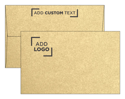 Light Gold Blonde Metallic 32lb A10 Invitation Envelopes (6 x 9 1/2) with Peel & Seal