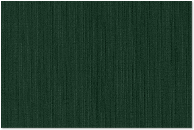 Dark Green Linen 100lb 4 x 6 Blank Note Cards