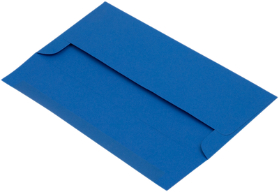 Presidential Blue 32lb #10 Square Flap Envelopes (4 1/8 x 9 1/2)