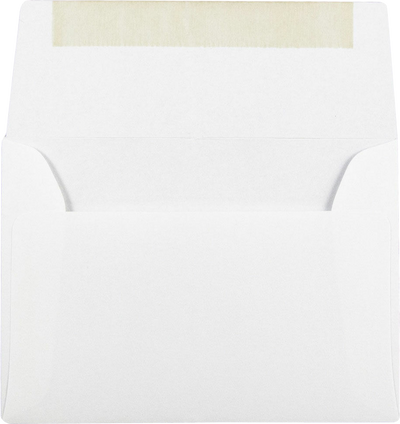 White 24lb A1 Invitation Envelopes (3 5/8 x 5 1/8)