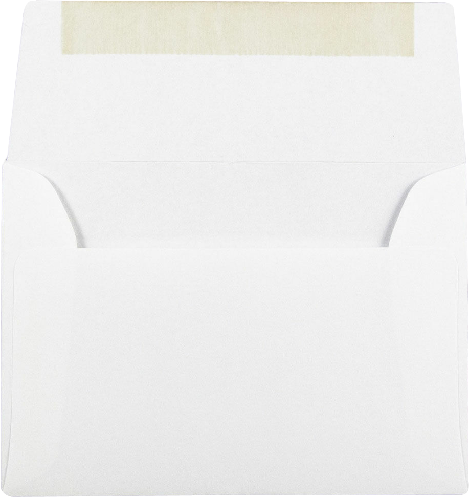 White 24lb A1 Invitation Envelopes (3 5/8 x 5 1/8)