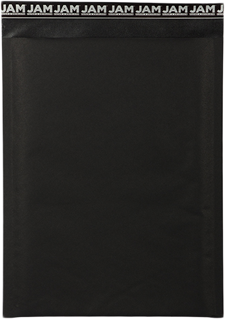 Black 80lb 9 x 12 Bubble Mailer with Peel & Seal