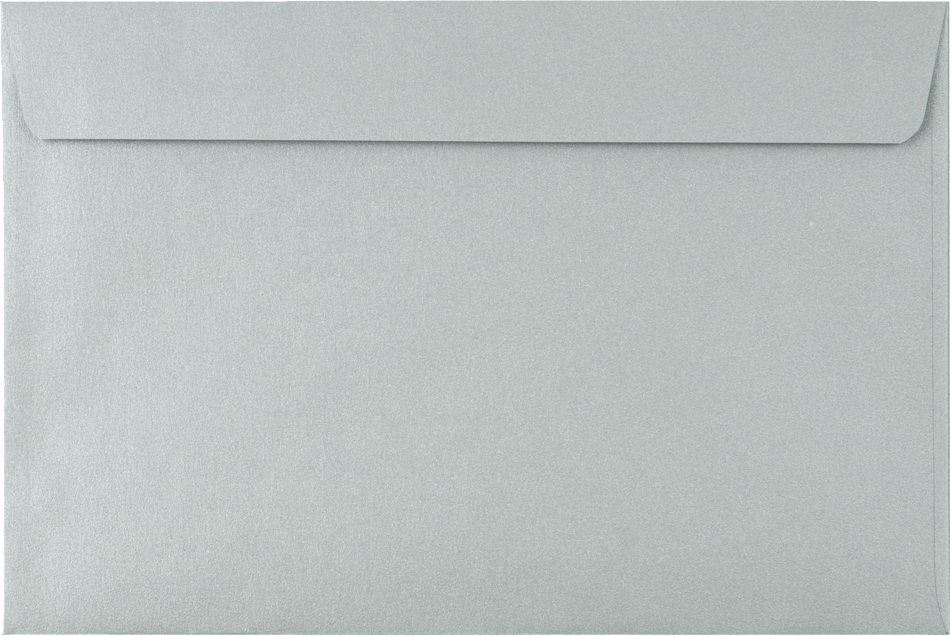 Silver Metallic 32lb 6 x 9 Booklet Envelopes
