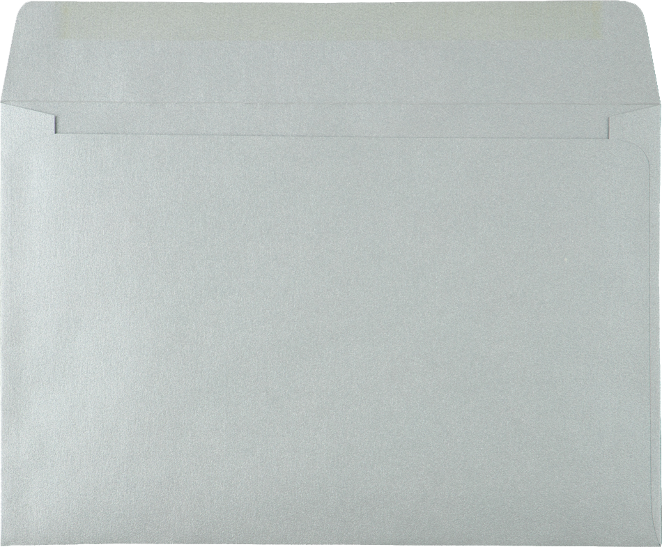 Silver Metallic 32lb 6 x 9 Booklet Envelopes