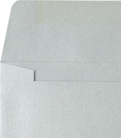 Silver Metallic 32lb 6 x 9 Booklet Envelopes