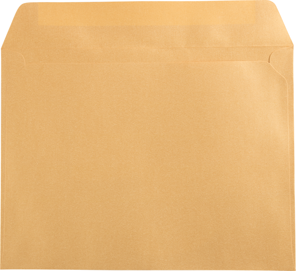 Gold Metallic 32lb 6 x 9 Booklet Envelopes