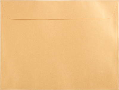 Gold Metallic 32lb 6 x 9 Booklet Envelopes