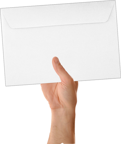 White Inkjet 32lb 6 x 9 Booklet Envelopes