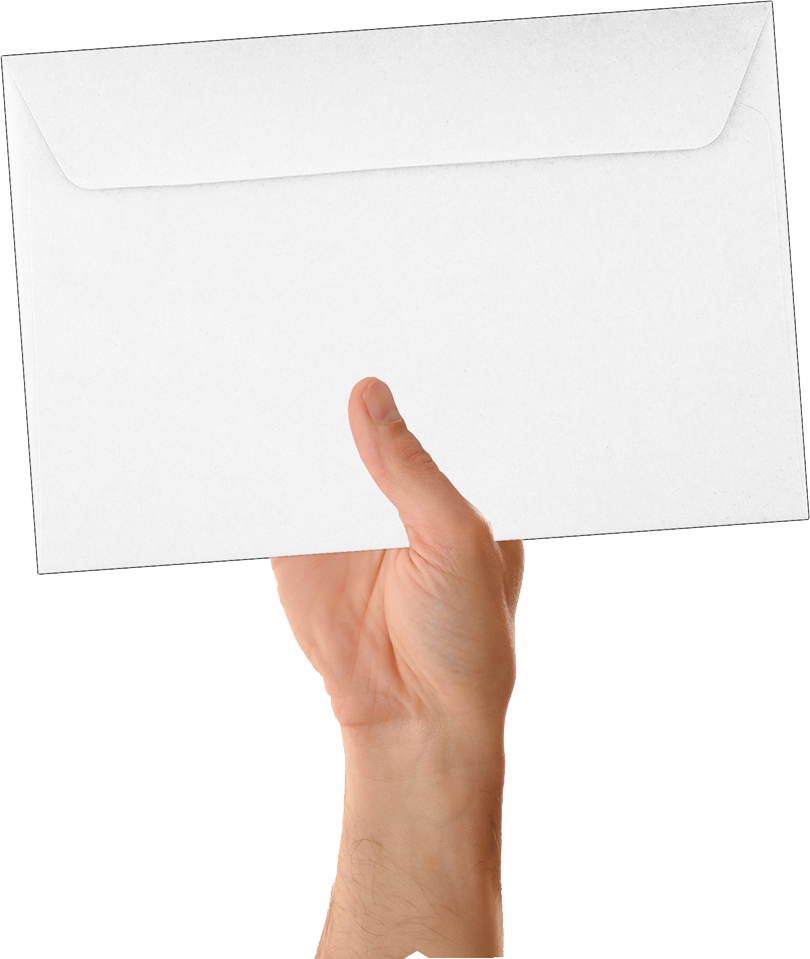 White Inkjet 32lb 6 x 9 Booklet Envelopes