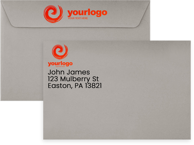 Pastel Gray 24lb 6 x 9 Booklet Envelopes